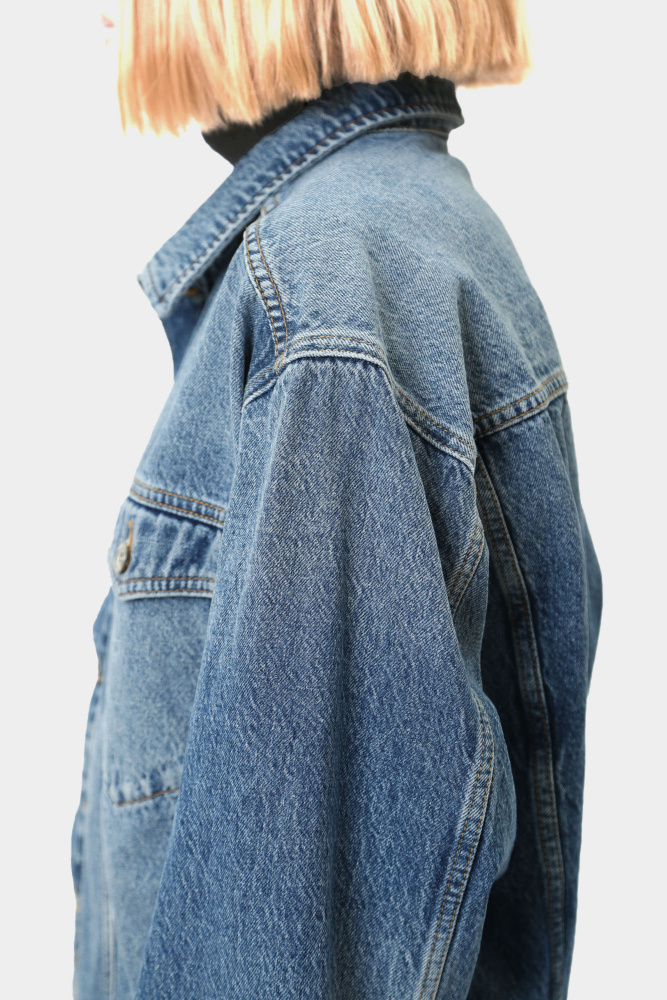 1015594-5000 куртка джинсовая mustang 