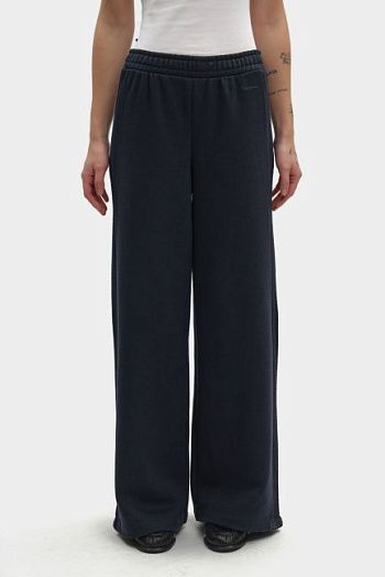 Брюки спортивные хлопковые черные Pepe Jeans