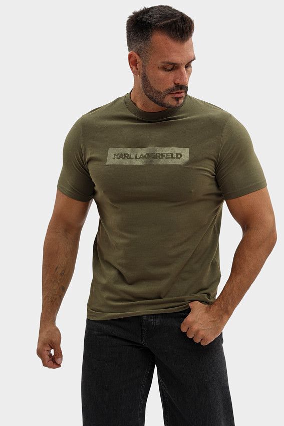 Футболка Karl Lagerfeld Зеленый