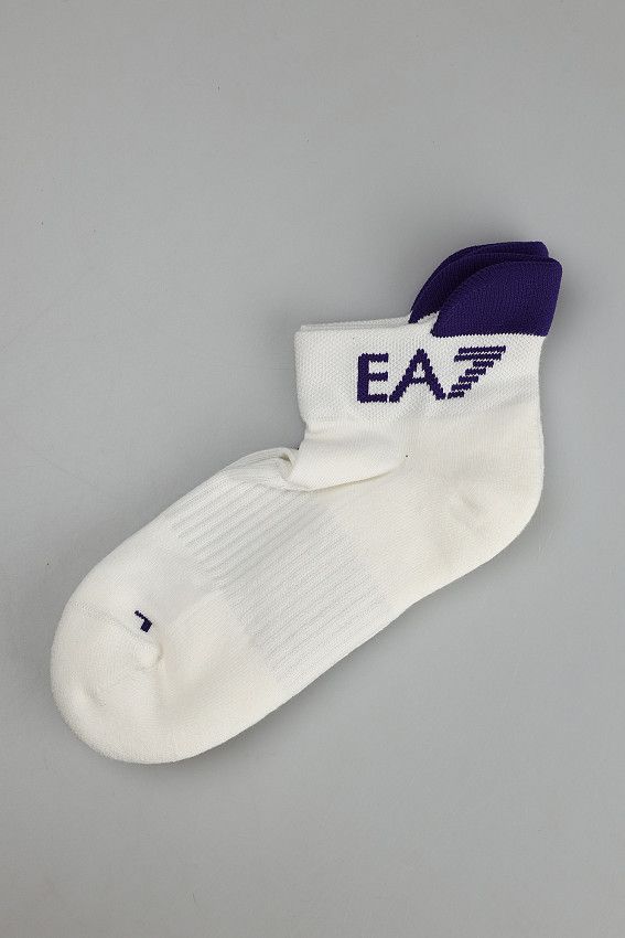 Короткие носки EA7 Белый