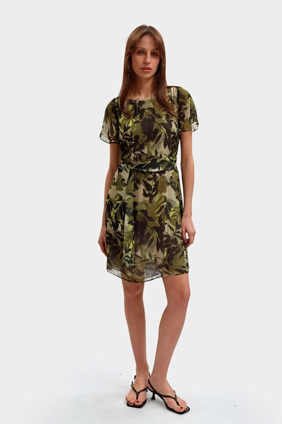 Платье Armani Exchange Зеленый