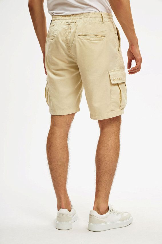 Шорты льняные Van Mich Бежевый
