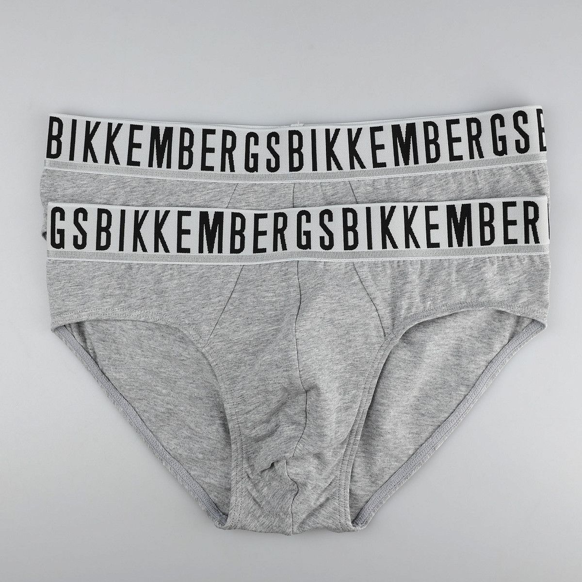 Комплект трусов 2 шт. Bikkembergs Серый