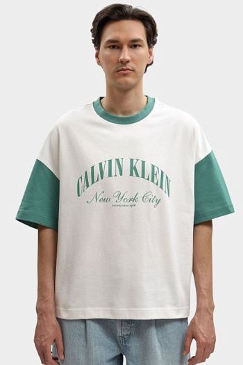 Футболка из хлопка Calvin Klein Jeans
