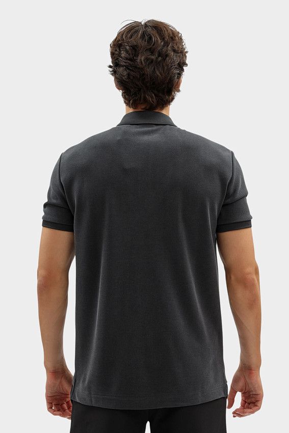 Поло EA7 Черный