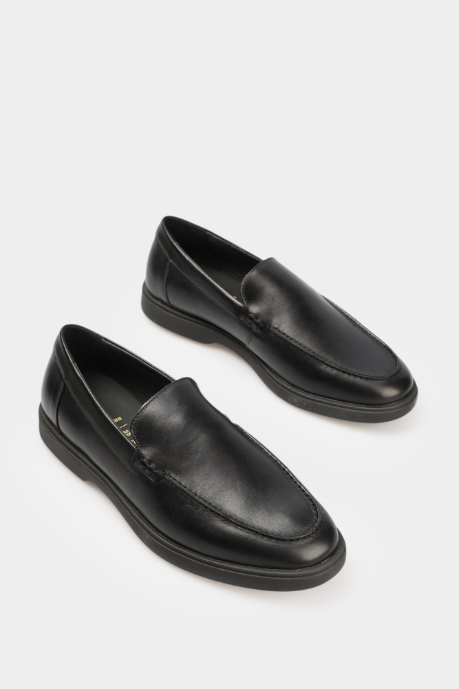 U55LAD00043C Лоферы Geox Черный