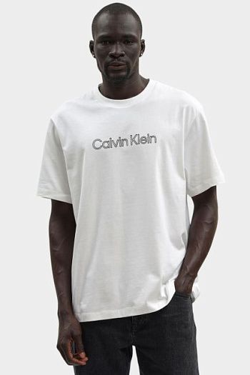 Футболка из хлопка Calvin Klein Jeans