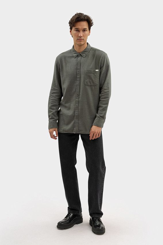 Рубашка Mustang Зеленый