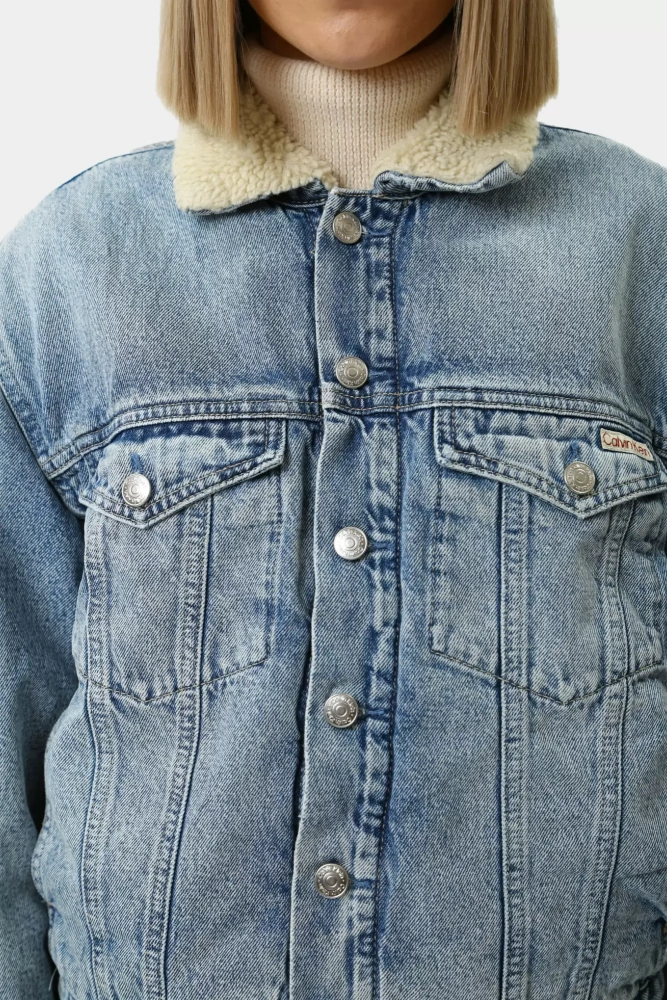 J20J224096 куртка джинсовая calvin klein jeans 