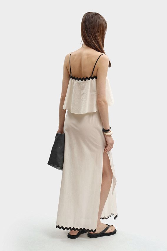 Топ Karl Lagerfeld Бежевый