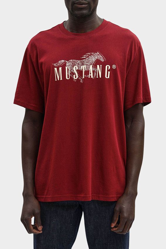 Футболка Mustang Красный