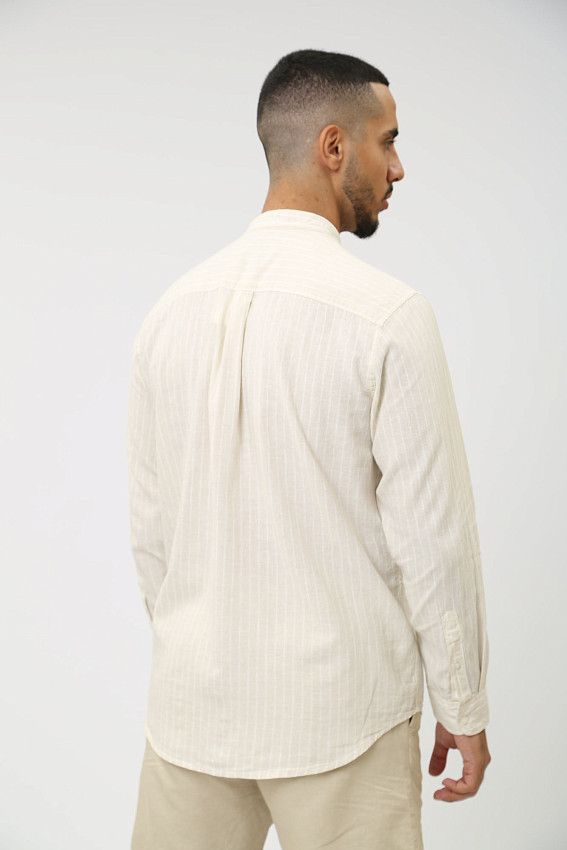 Рубашка с длинным рукавом Pepe Jeans Бежевый