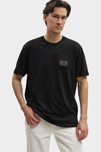 Футболка из хлопка Armani Exchange