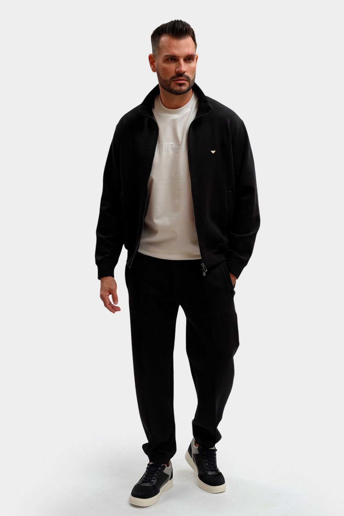 Брюки спортивные Emporio Armani Черный
