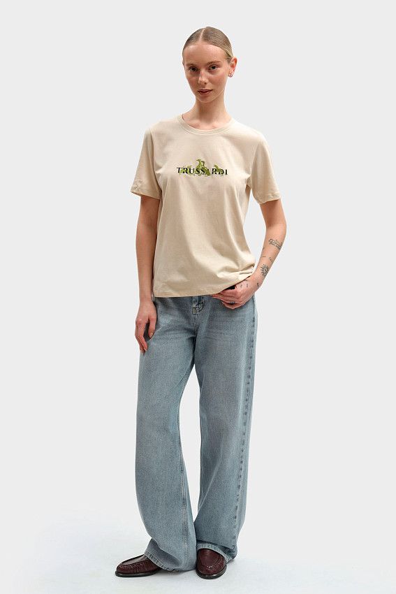 Футболка Trussardi Бежевый