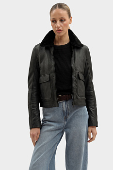 Куртка кожаная Mustang