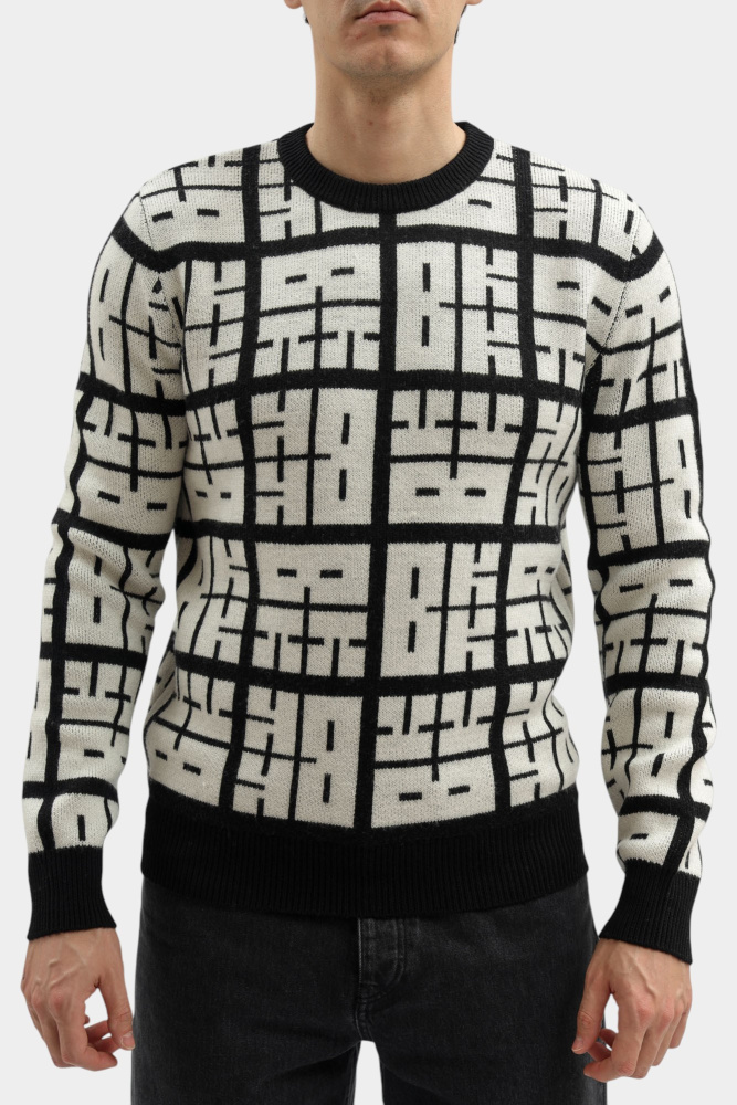 BMM1148 Свитер Bikkembergs Белый