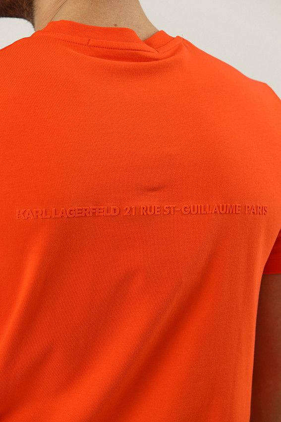 Футболка Karl Lagerfeld Оранжевый