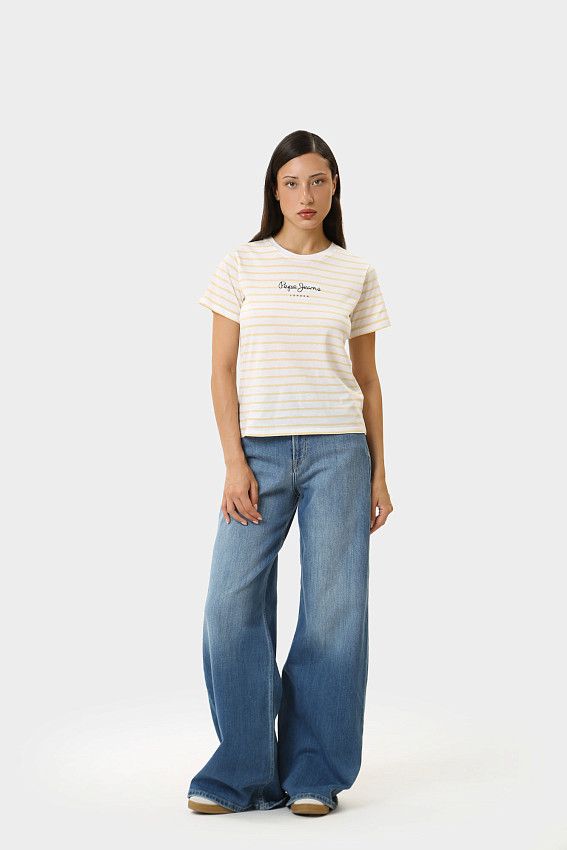 Футболка Pepe Jeans Бежевый