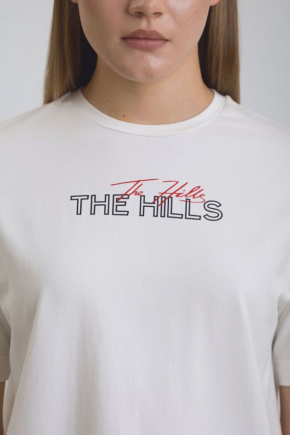 Футболка The Hills Молочный