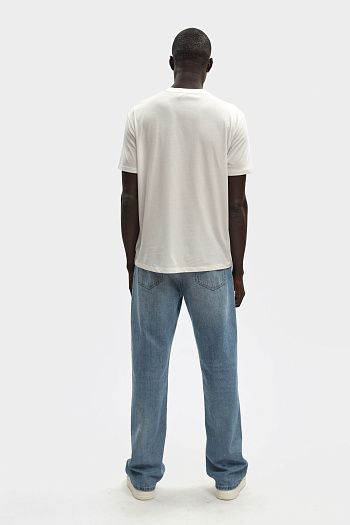 Футболка хлопковая черная Armani Exchange