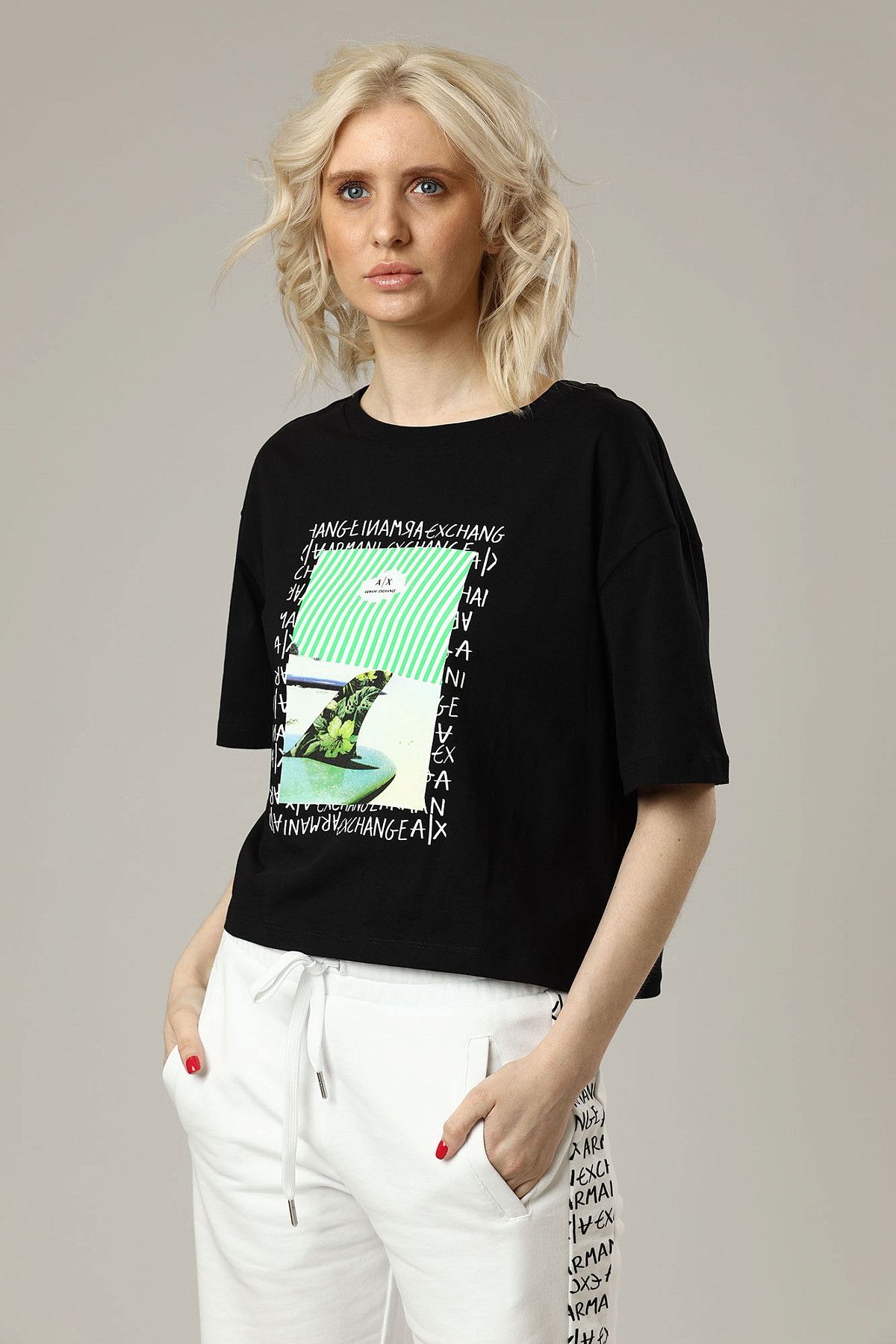 Футболка Armani Exchange Черный