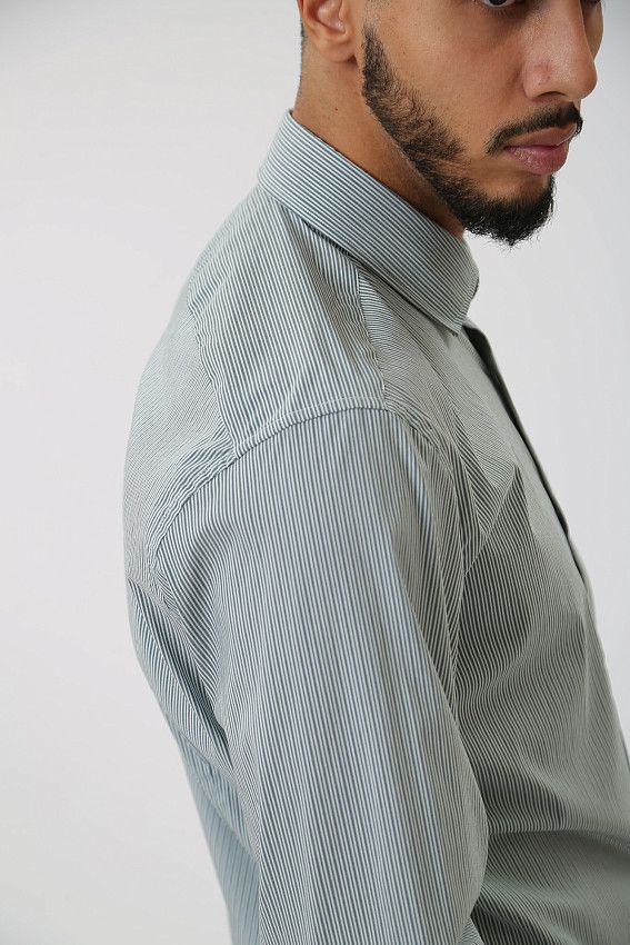 Сорочка д/р Strellson Зеленый