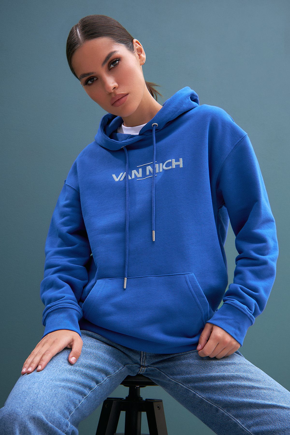 Худи Van Mich Синий