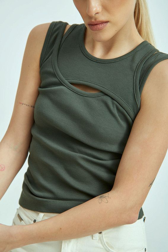 Майка Van Mich Зеленый