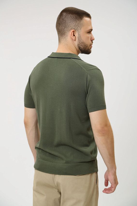 Поло Strellson Зеленый
