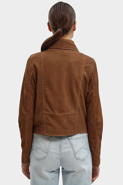 Куртка кожаная Mustang