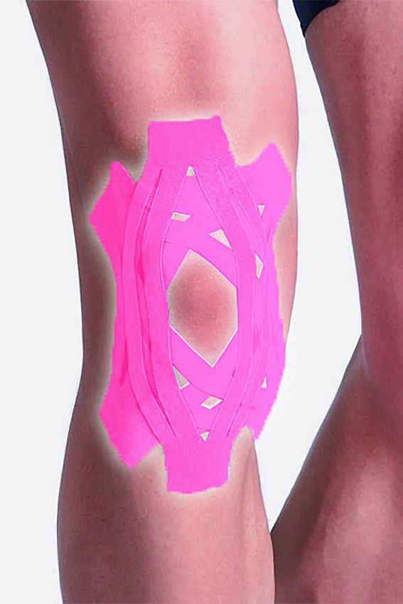 Тейп 22 см Lp support Красный