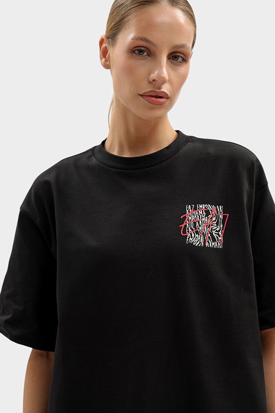 Футболка EA7 Черный