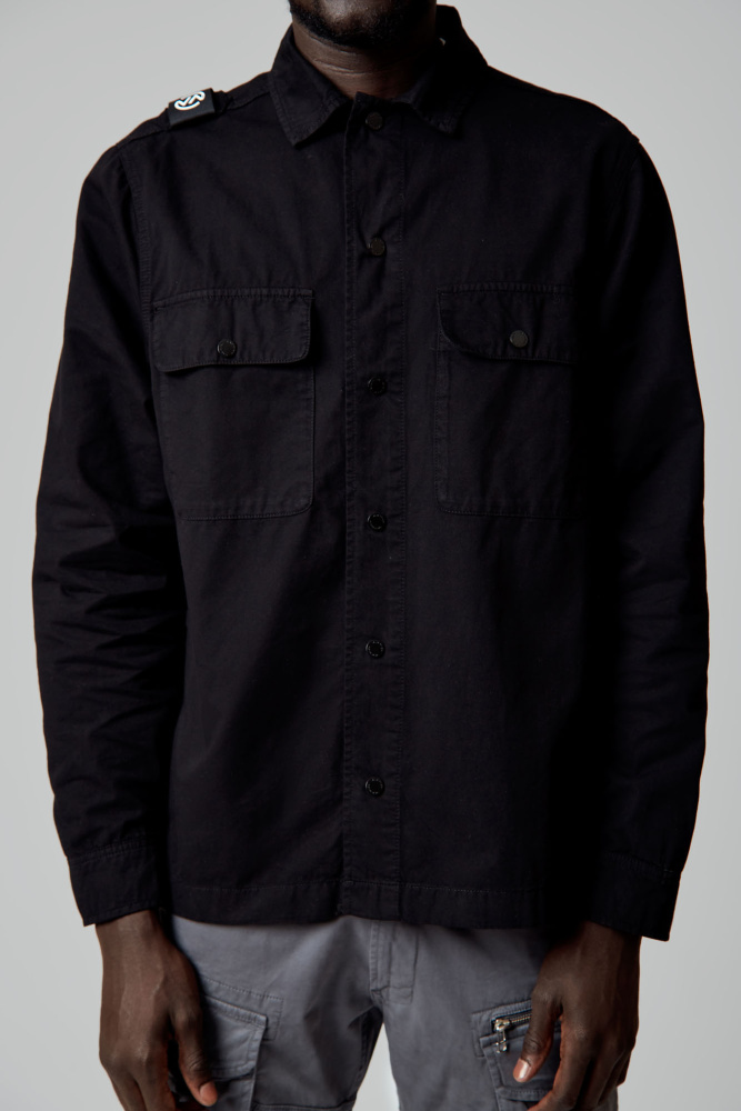 VM-OMA-46-346 Рубашка с длинным рукавом Van Mich Черный