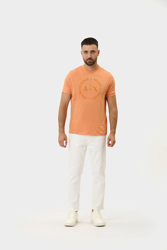 Футболка Armani Exchange Коричневый