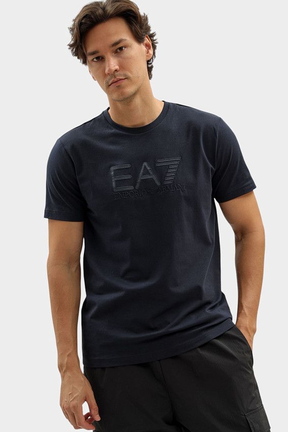 Футболка EA7 Голубой