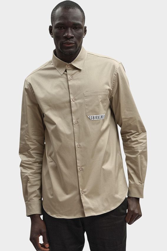 Рубашка Bikkembergs Зеленый