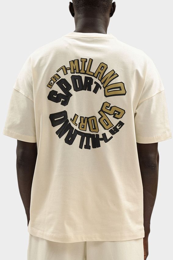 Футболка EA7 Бежевый