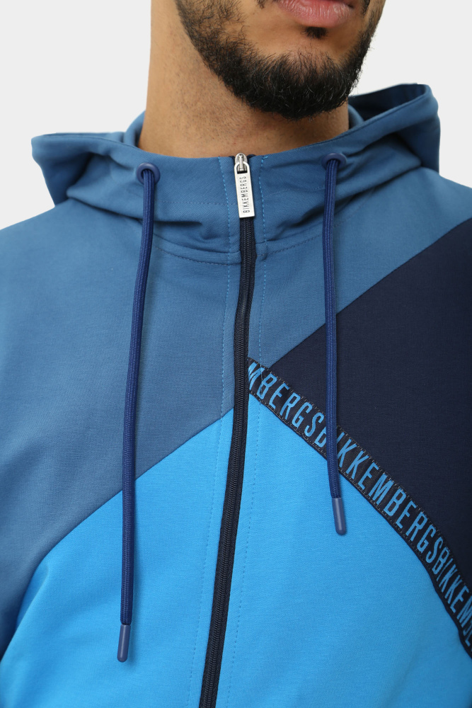 PBMF0027 Толстовка Bikkembergs Синий