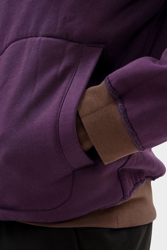 Худи EA7 Фиолетовый