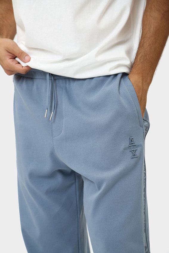 Брюки спортивные Armani Exchange Голубой