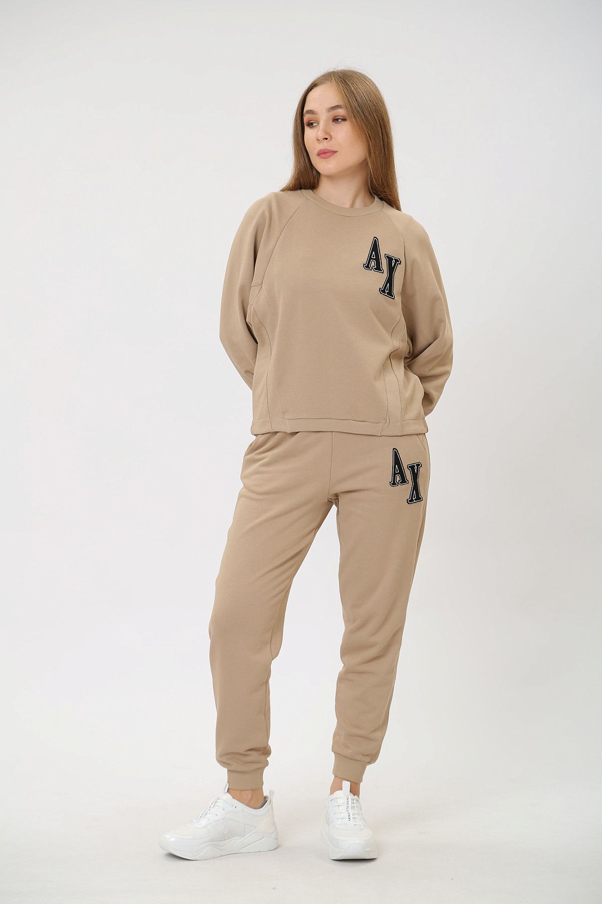 Брюки спортивные Armani Exchange Бежевый