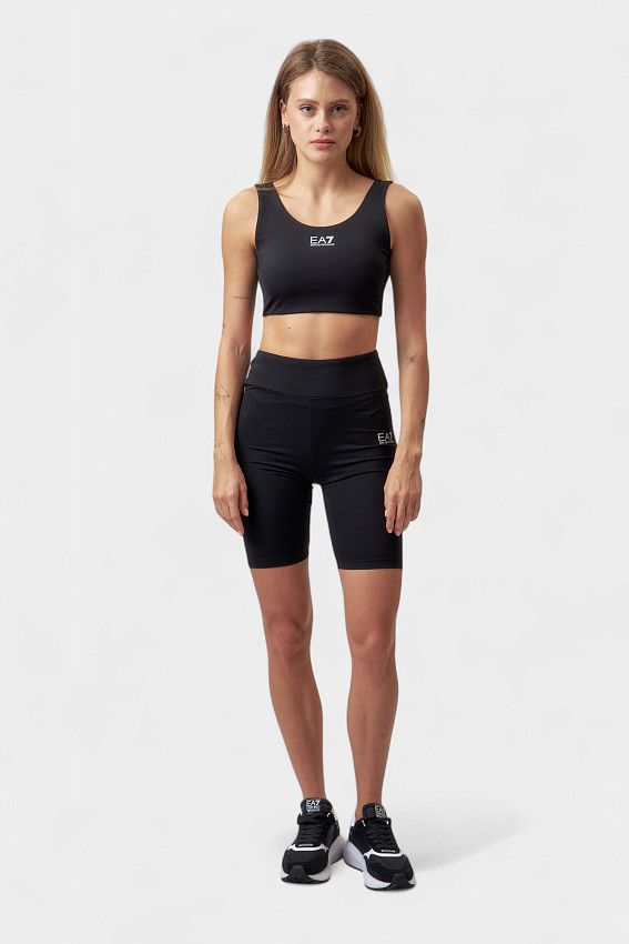 Топ спортивный EA7 Черный