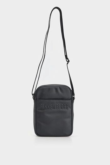 Сумка через плечо черная Bikkembergs