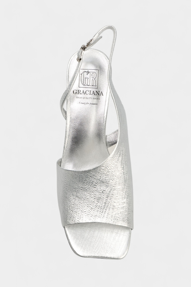 GL4801-931 Босоножки Graciana Серебряный