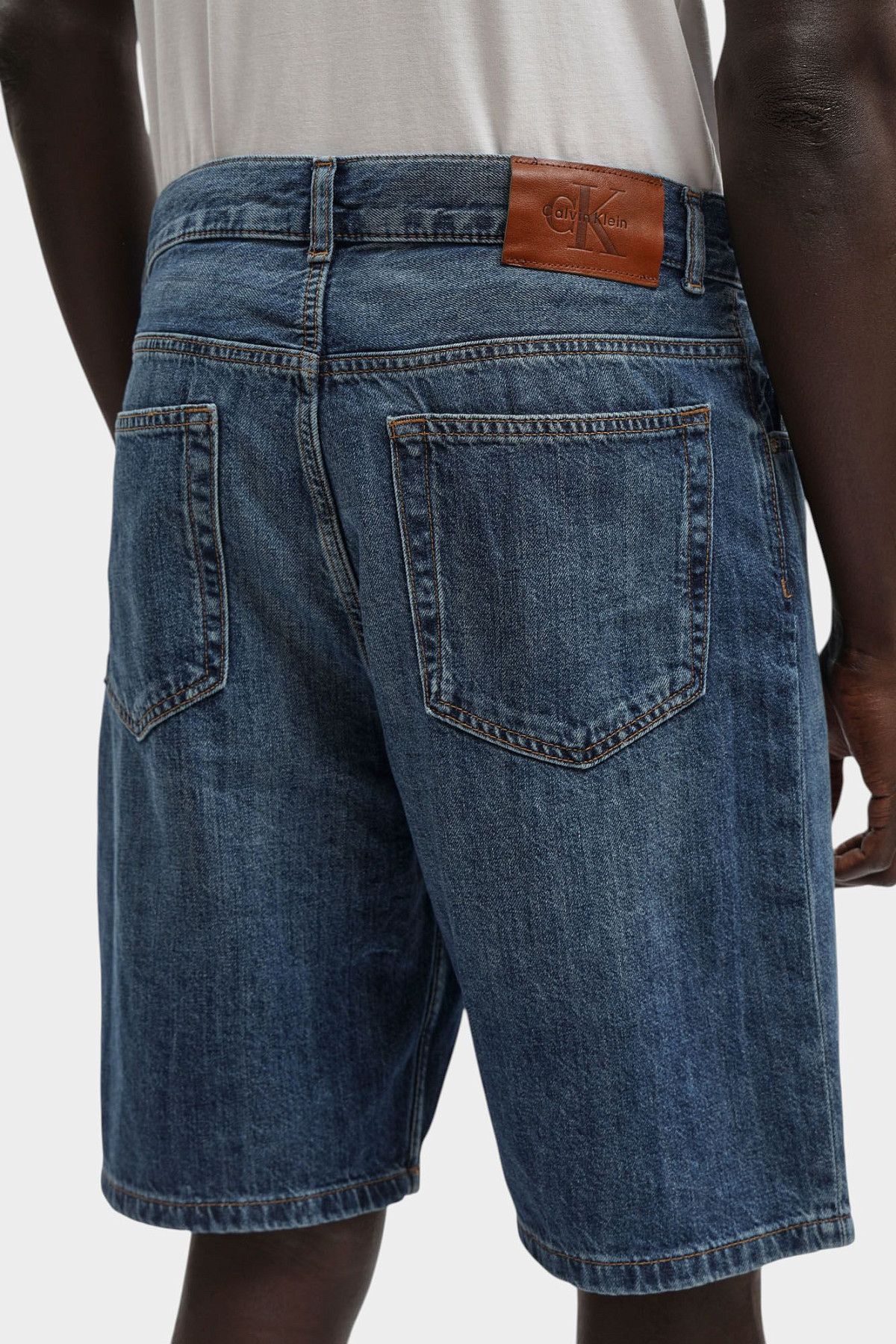 Шорты джинсовые Calvin Klein Jeans Синий