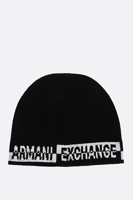 Шапка и шарф Armani Exchange