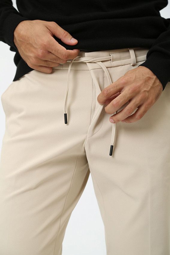 Брюки Karl Lagerfeld Бежевый