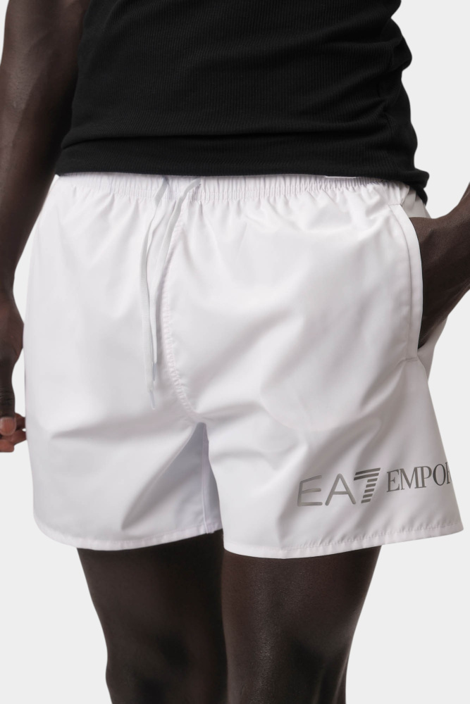 7M000519_AF13049 Шорты плавательные EA7 Белый