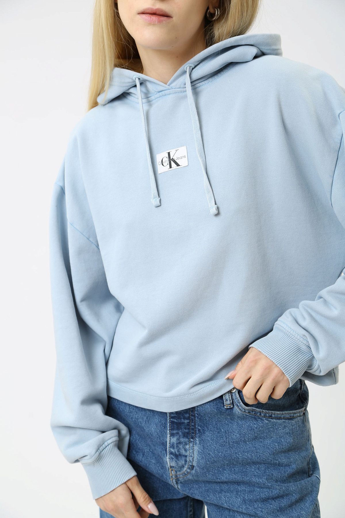 Худи Calvin Klein Jeans Голубой